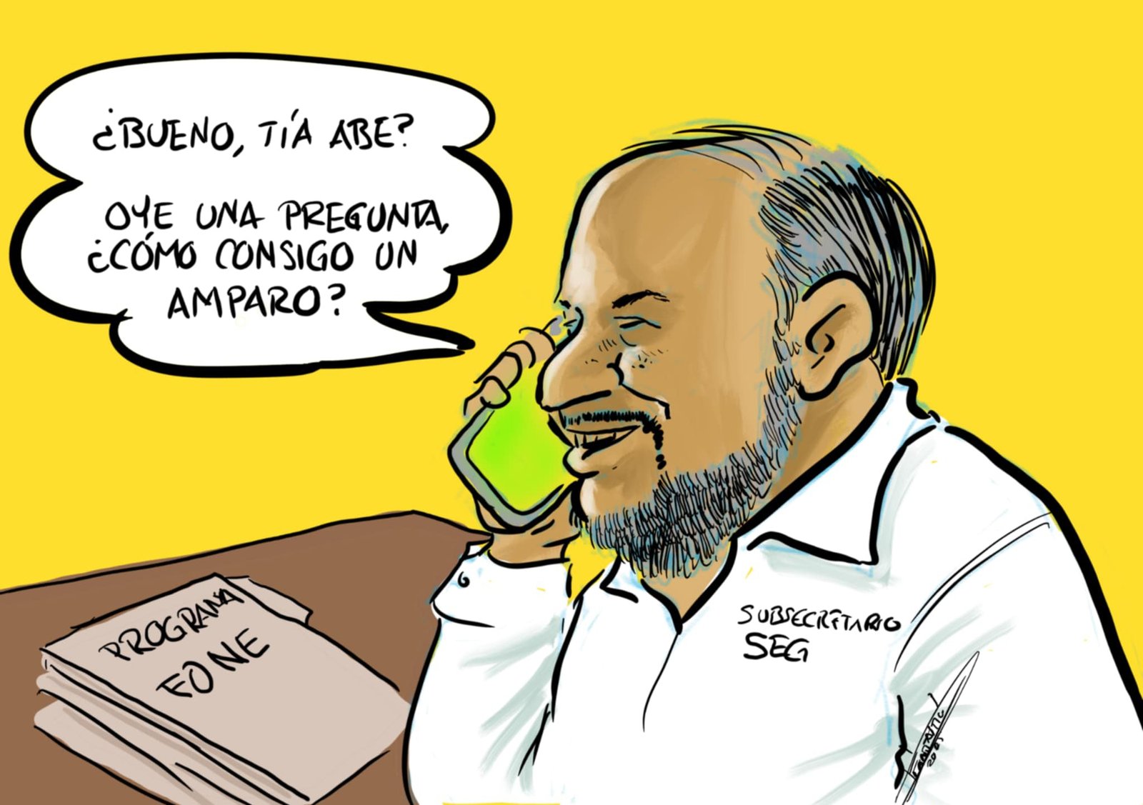 Hombre prevenido